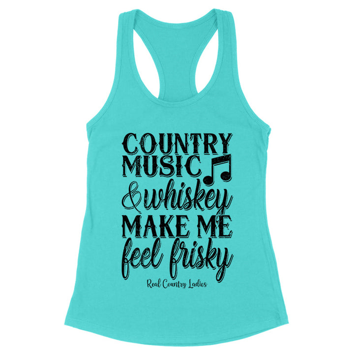 Black Friday | Country Music And Whiskey Black Print Front Apparel