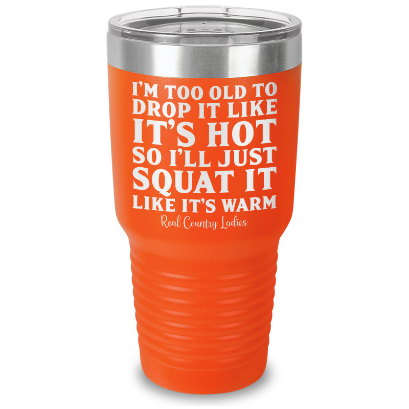 Black Friday | Drop It Like Its Hot Laser Etched Tumbler