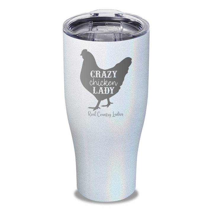 Black Friday | Crazy Chicken Lady Laser Etched Tumbler