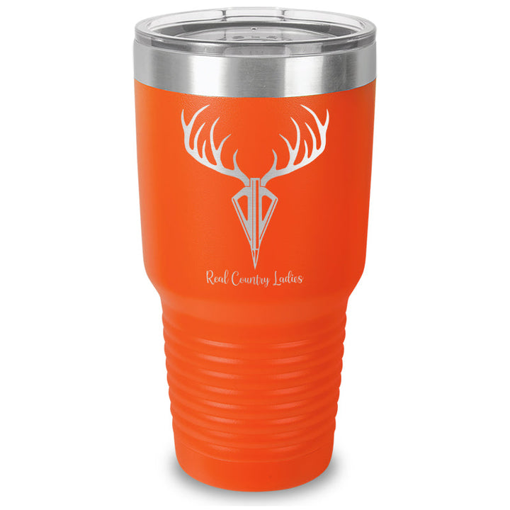 Black Friday | Arrow Deer Laser Etched Tumbler