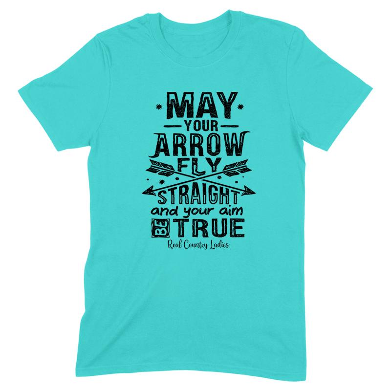 Black Friday | Arrow Fly Straight Black Print Front Apparel