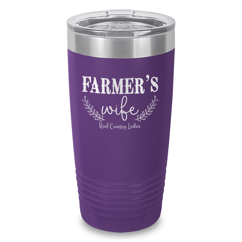 Black Friday | Farmer's Wife Laser Etched Tumbler