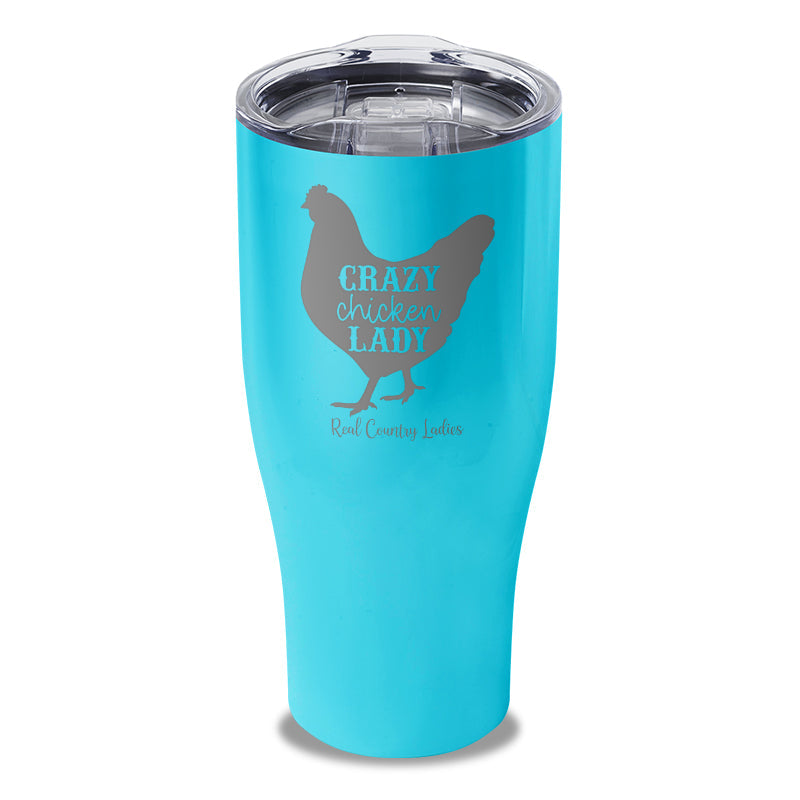 Black Friday | Crazy Chicken Lady Laser Etched Tumbler