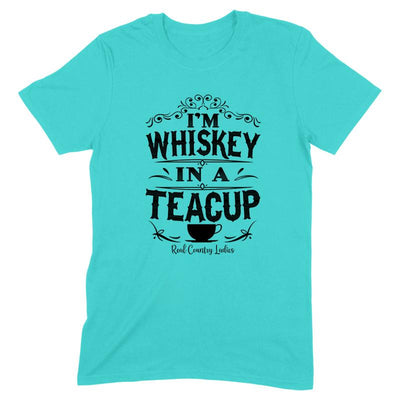 Blowout |  Whiskey In A Teacup Black Print Front Apparel