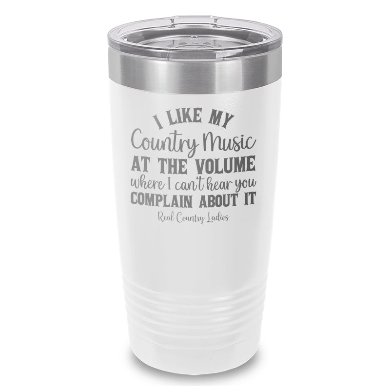 Black Friday | I Like My Country Music Laser Etched Tumbler