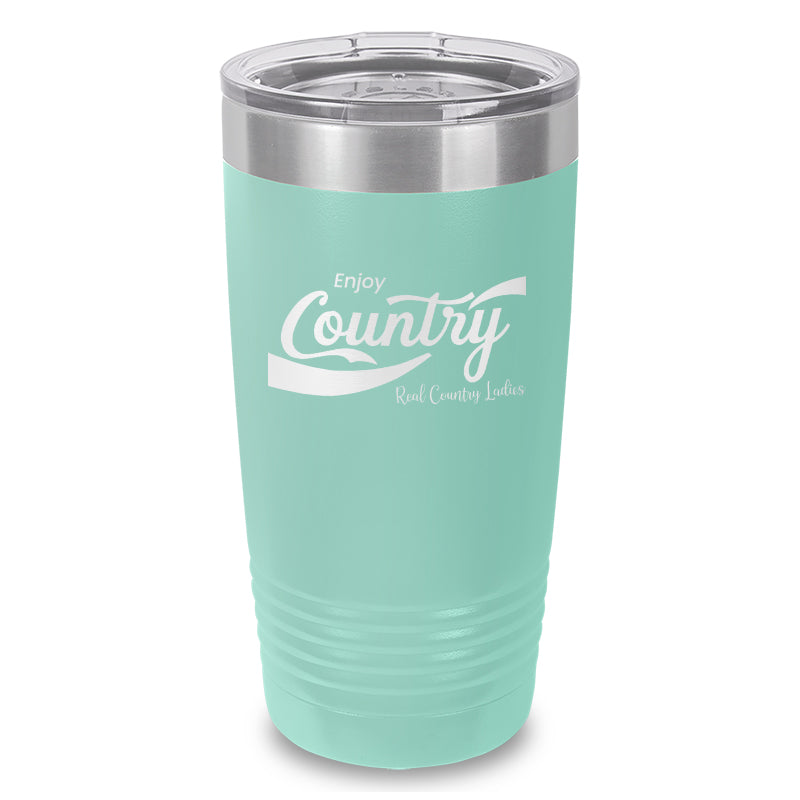 Black Friday | Enjoy Country Laser Etched Tumbler