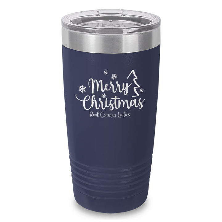 Black Friday | Merry Christmas Laser Etched Tumbler