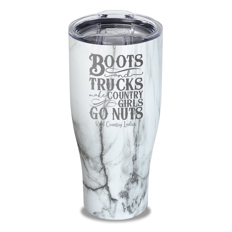 Black Friday | Boots And Trucks Laser Etched Tumbler