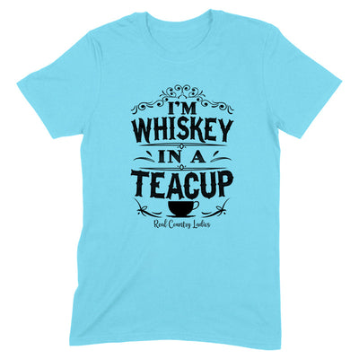 Blowout |  Whiskey In A Teacup Black Print Front Apparel