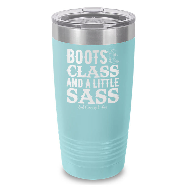 Black Friday | Boots Class Sass Laser Etched Tumbler