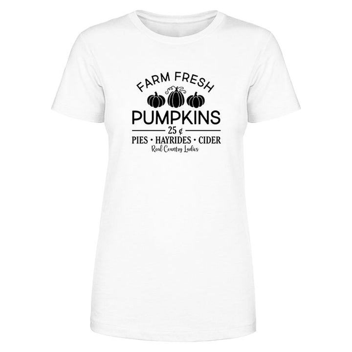 Black Friday | Farm Fresh Pumpkins Black Print Front Apparel