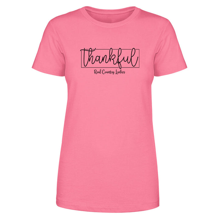 Black Friday | Thankful Black Print Front Apparel