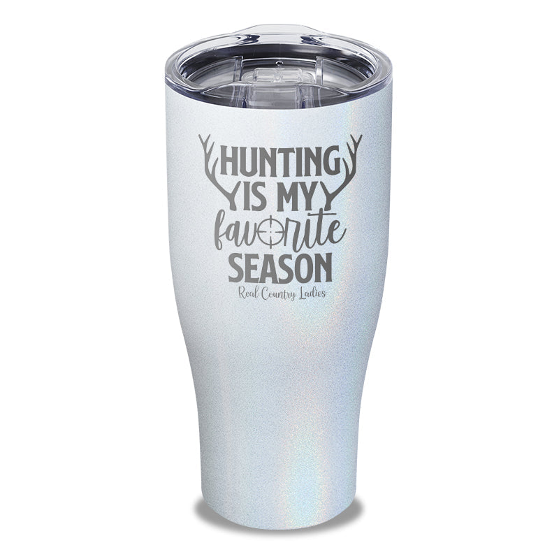 Black Friday | Hunting Is My Favorite Season Laser Etched Tumbler