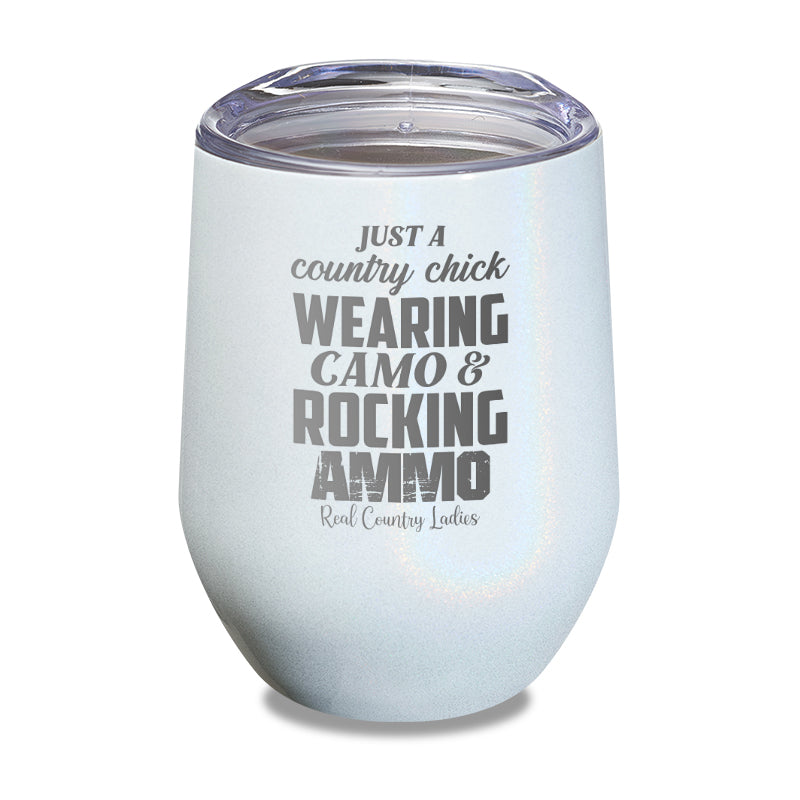 Black Friday | Wearing Camo Rocking Ammo Laser Etched Tumbler