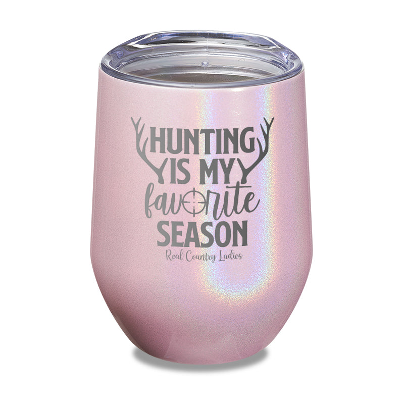 Black Friday | Hunting Is My Favorite Season Laser Etched Tumbler