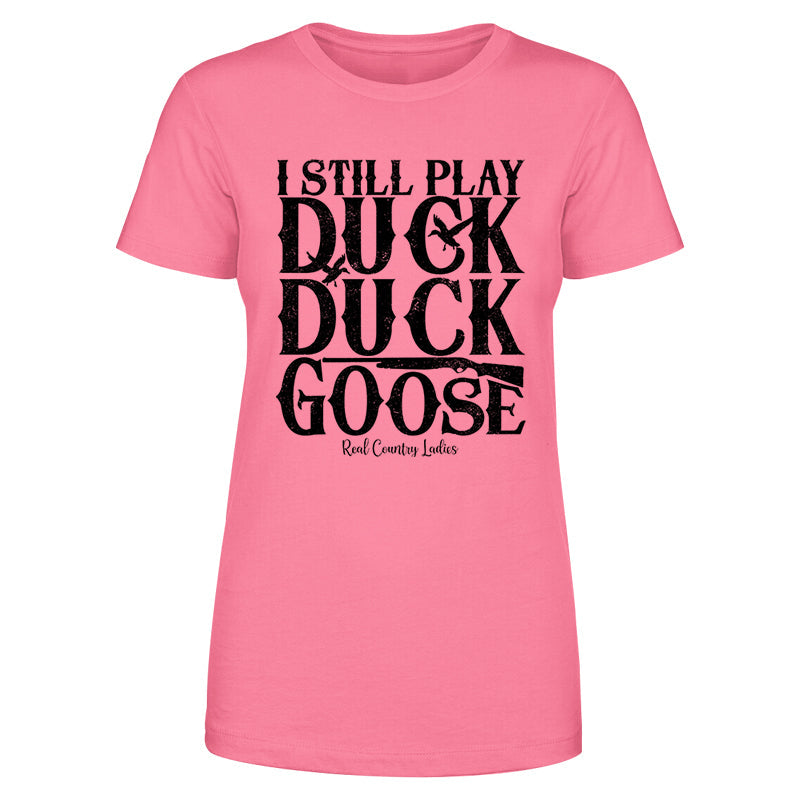 Black Friday | Duck Duck Duck The Goose Black Print Front Apparel