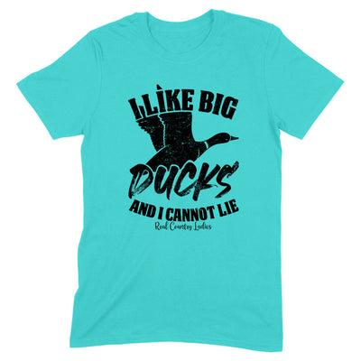 Blowout |  I Like Big Ducks Black Print Front Apparel