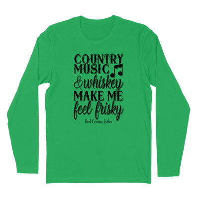 Blowout | Country Music And Whiskey Black Print Hoodies & Long Sleeves