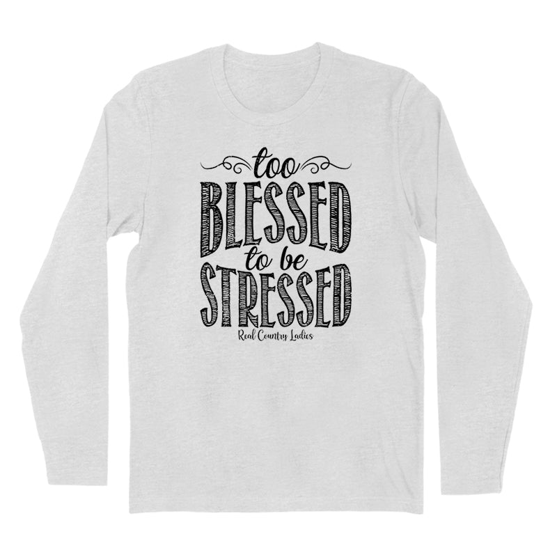 Blowout | Too Blessed Black Print Hoodies & Long Sleeves