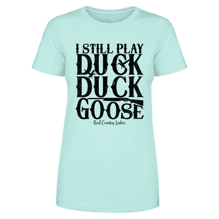 Black Friday | Duck Duck Duck The Goose Black Print Front Apparel