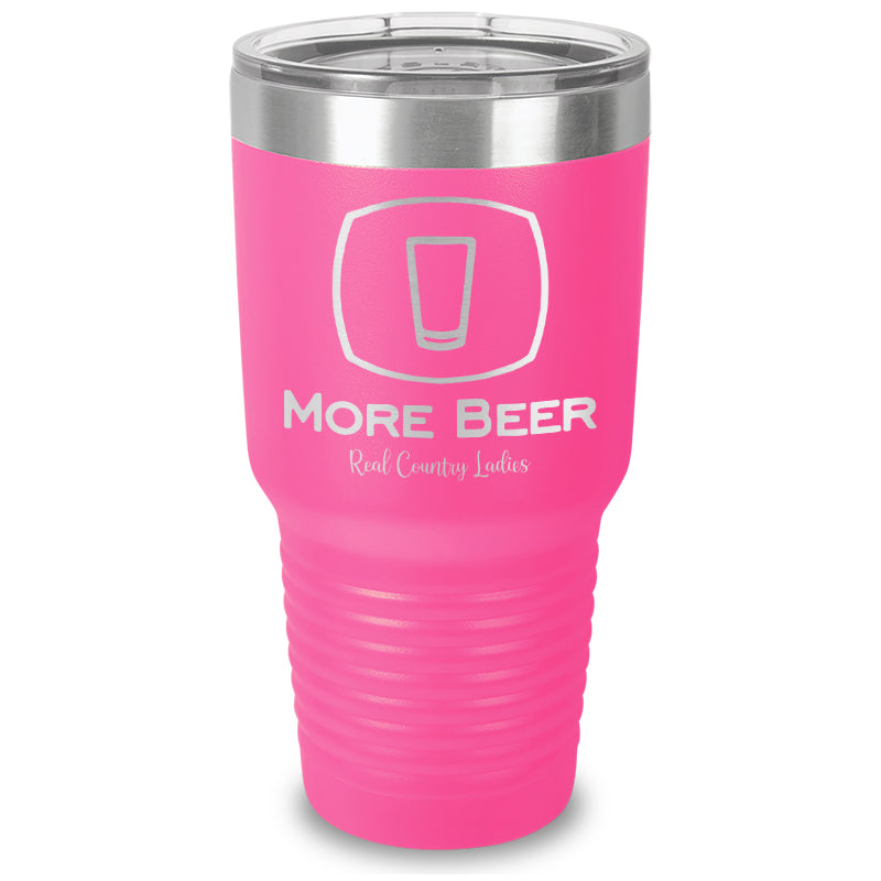 Black Friday | More Beer Laser Etched Tumbler