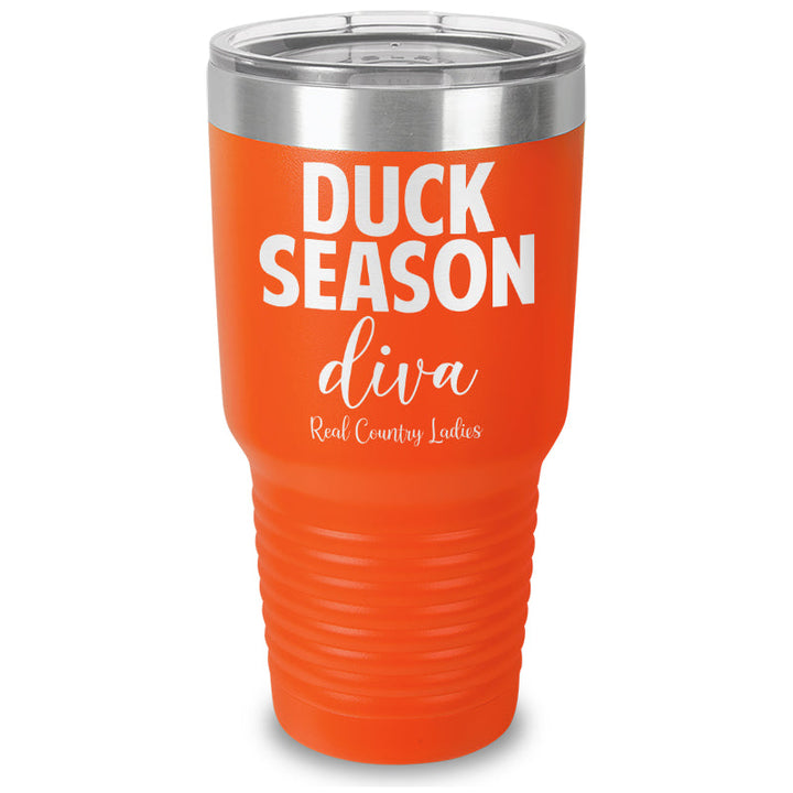 Black Friday | Duck Season Diva Laser Etched Tumbler