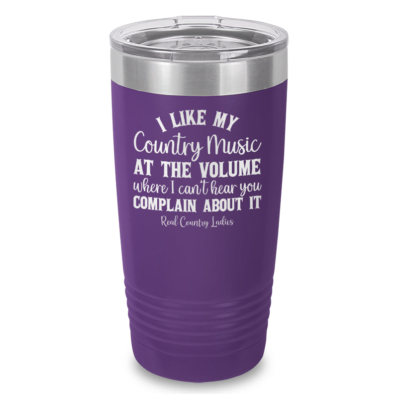 Black Friday | I Like My Country Music Laser Etched Tumbler