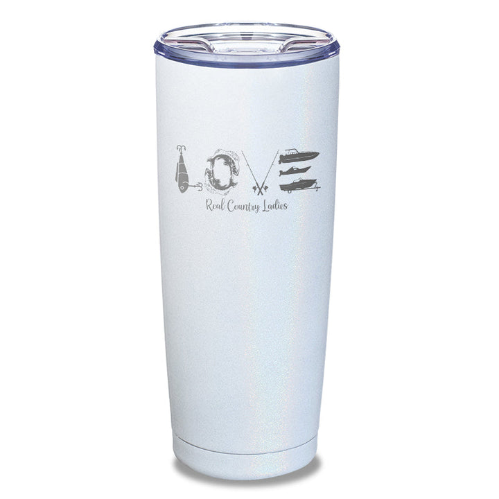 Black Friday | Fishing Love Laser Etched Tumbler