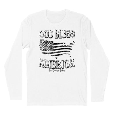 Blowout | God Bless America Black Print Hoodies & Long Sleeves