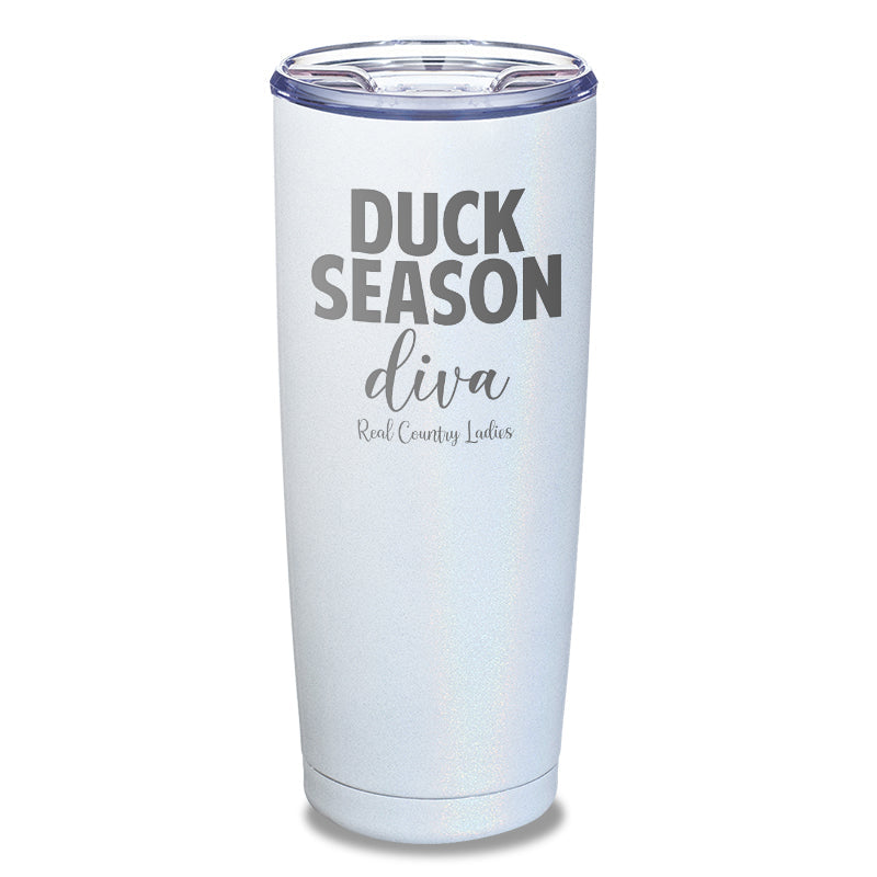 Black Friday | Duck Season Diva Laser Etched Tumbler