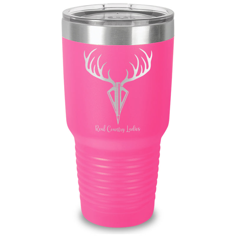 Black Friday | Arrow Deer Laser Etched Tumbler