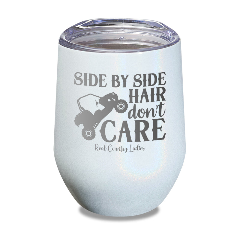 Black Friday | Side By Side Hair Don't Care Laser Etched Tumbler