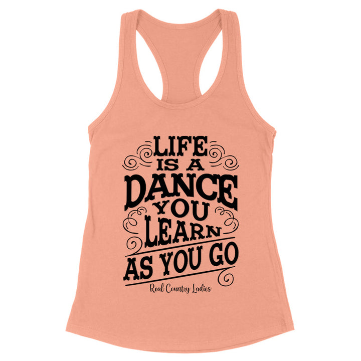 Black Friday | Life Is A Dance Black Print Front Apparel