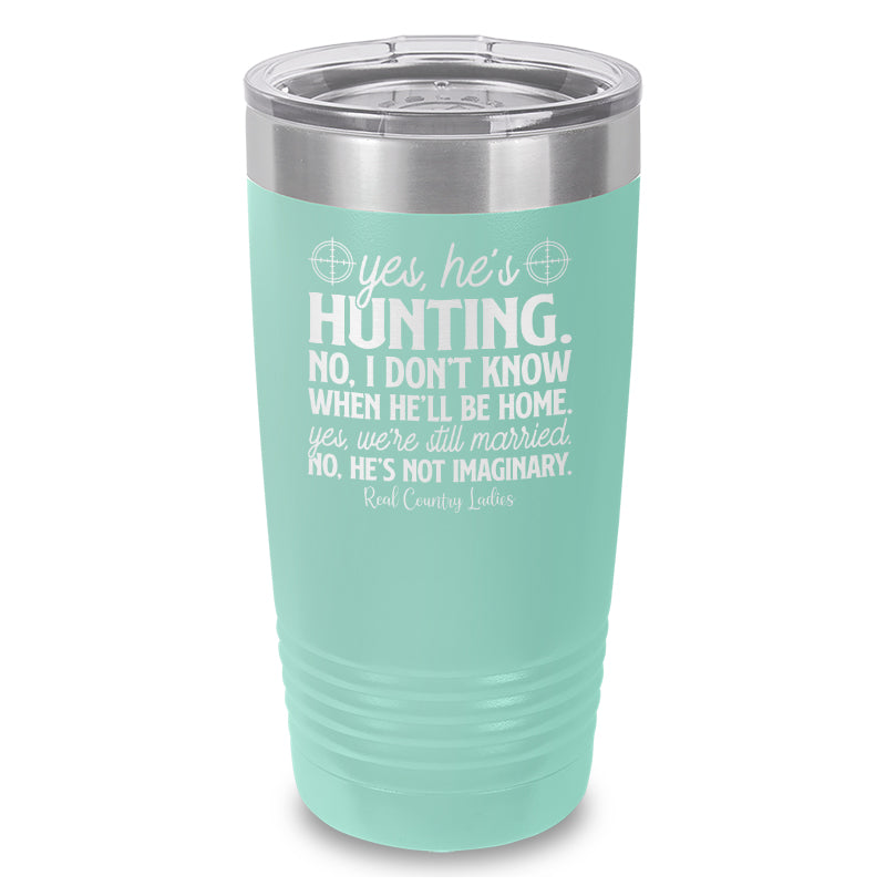 Black Friday | Yes He's Hunting Laser Etched Tumbler