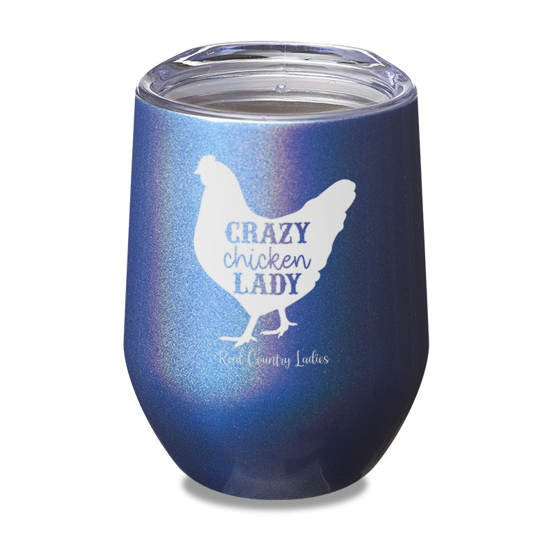 Black Friday | Crazy Chicken Lady Laser Etched Tumbler