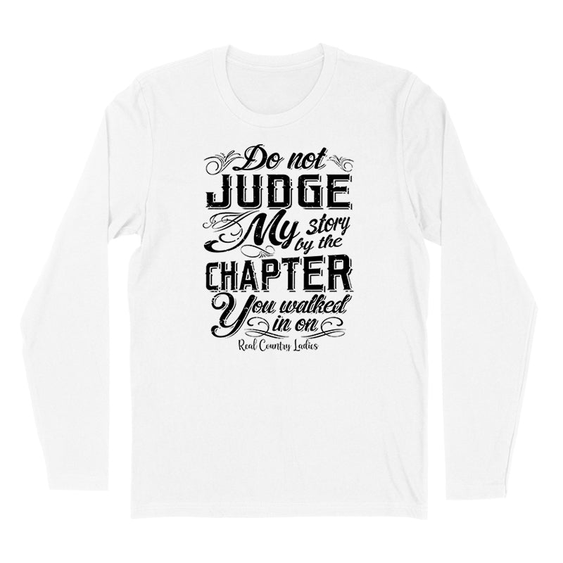 Blowout | Do Not Judge My Story Black Print Hoodies & Long Sleeves