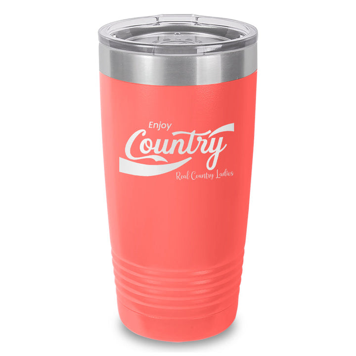 Black Friday | Enjoy Country Laser Etched Tumbler