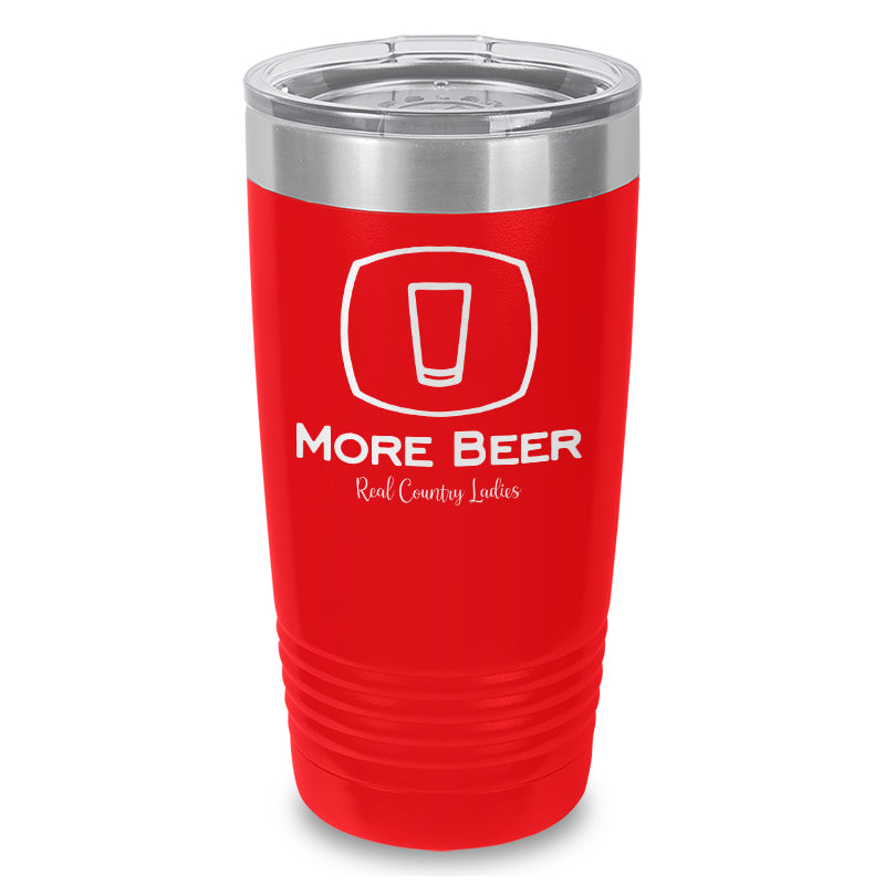 Black Friday | More Beer Laser Etched Tumbler