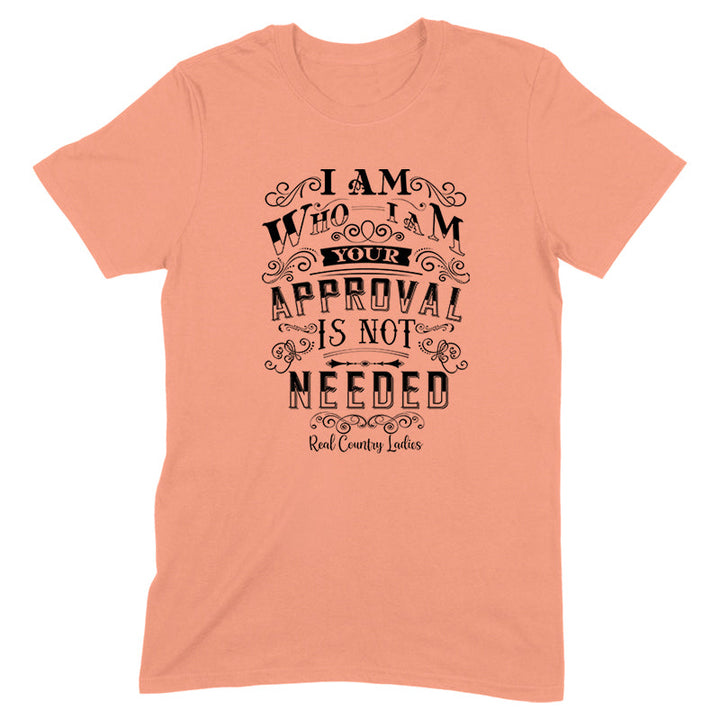 Black Friday | I Am Who I Am Black Print Front Apparel