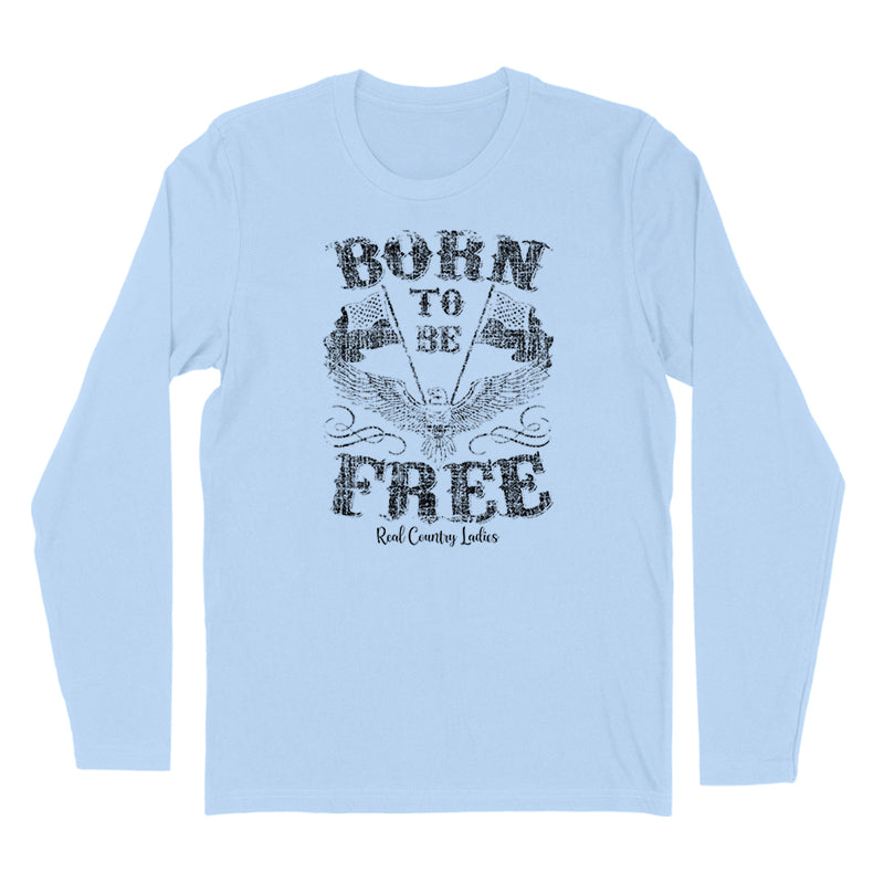 Blowout | Born To Be Free Black Print Hoodies & Long Sleeves