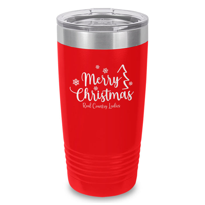 Black Friday | Merry Christmas Laser Etched Tumbler