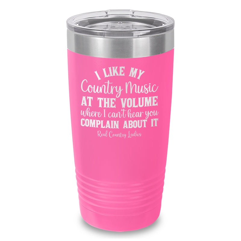 Black Friday | I Like My Country Music Laser Etched Tumbler