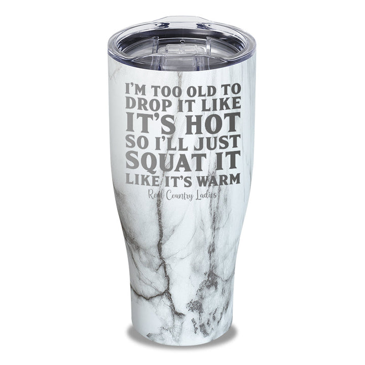 Black Friday | Drop It Like Its Hot Laser Etched Tumbler