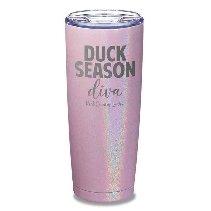 Black Friday | Duck Season Diva Laser Etched Tumbler