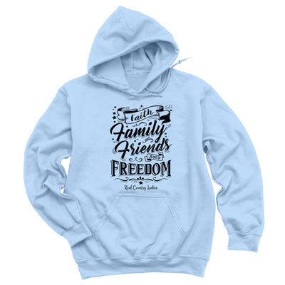 Blowout | Faith Family Friends Black Print Hoodies & Long Sleeves