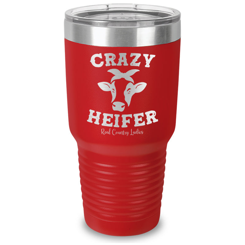 Black Friday | Crazy Heifer Laser Etched Tumbler