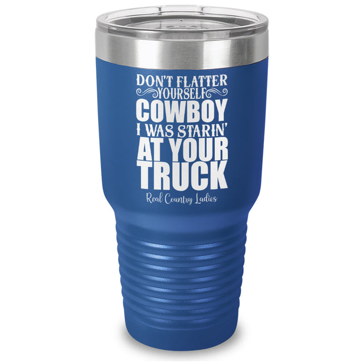 Black Friday | I Was Starin At Your Truck Laser Etched Tumbler