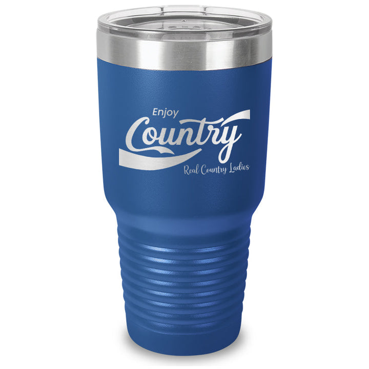 Black Friday | Enjoy Country Laser Etched Tumbler