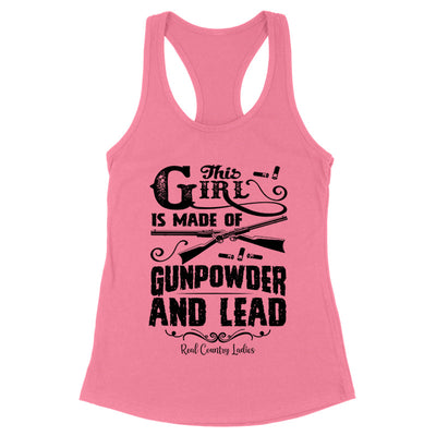 Blowout |  Gunpowder And Lead Black Print Front Apparel