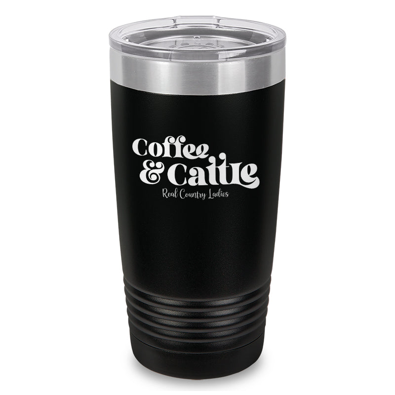 Black Friday | Coffee And Cattle Laser Etched Tumbler